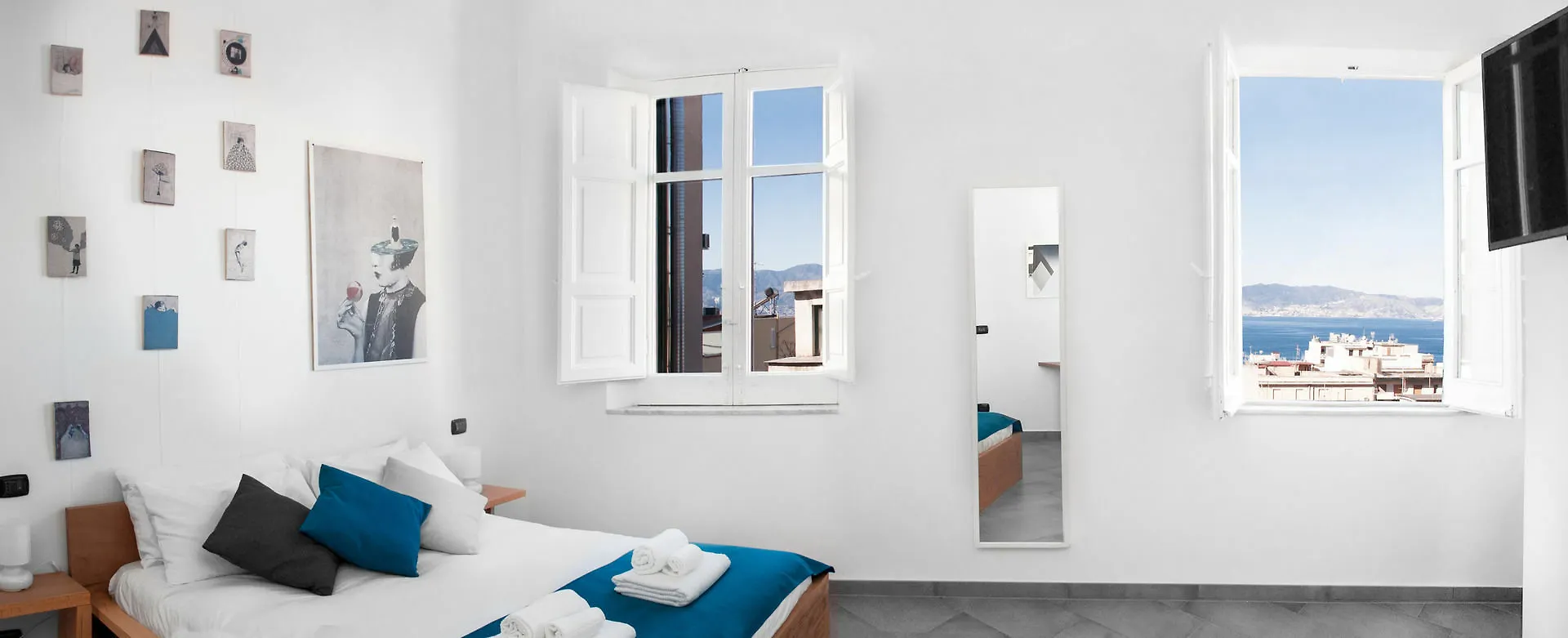 ريجّو دي كالابريا B&B Fuori Squadro - In Centro Con Terrazza Relax Vista Mare ريجّو دي كالابريا